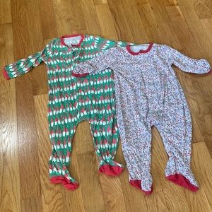 2 magnetic me onesies 3-6 months